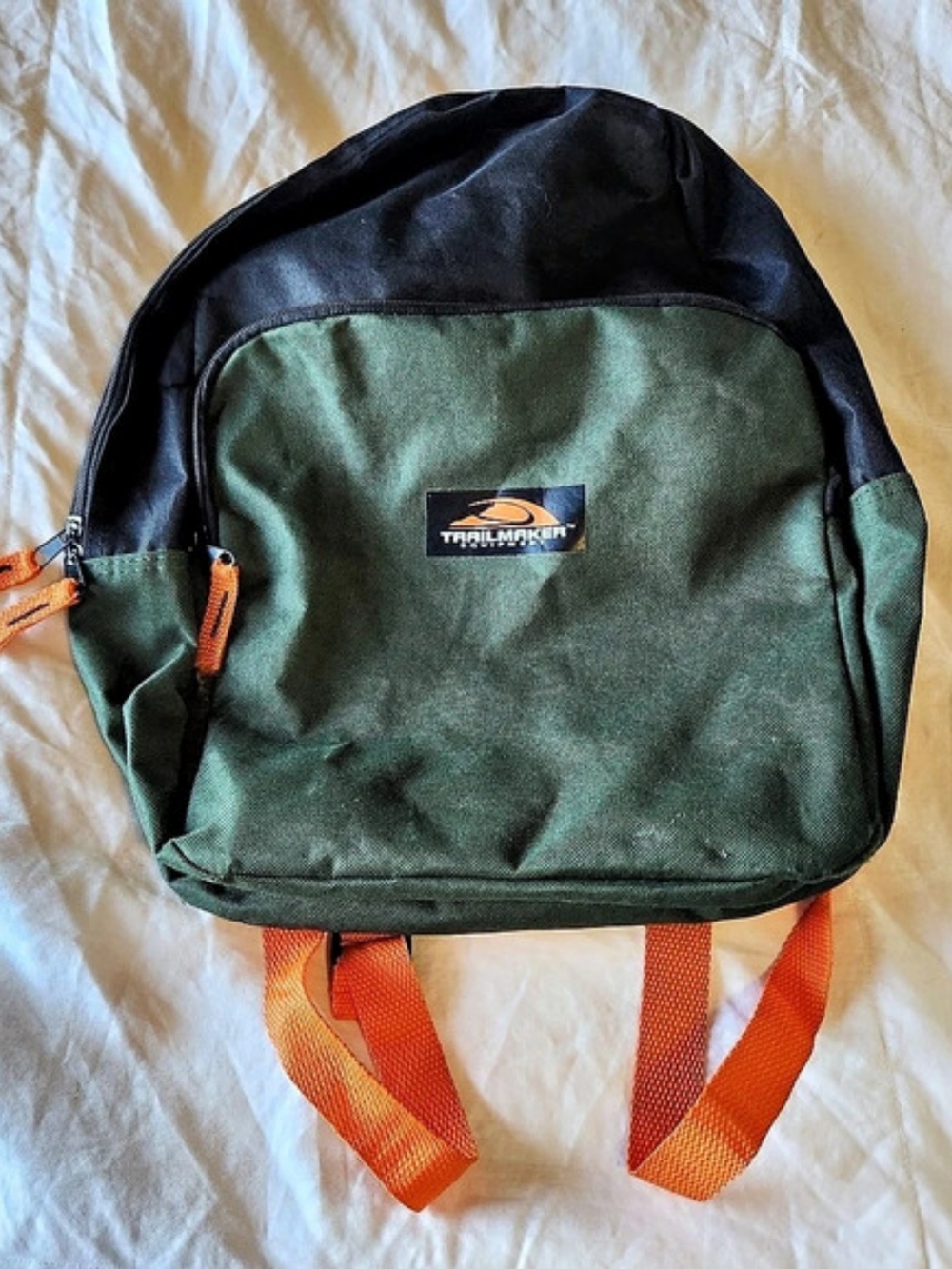 Trailmaker Equipment Color Block Backpack in Green & Black
